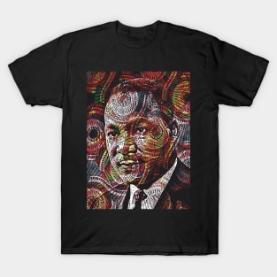 Martin Luther King Afro Print T-Shirt